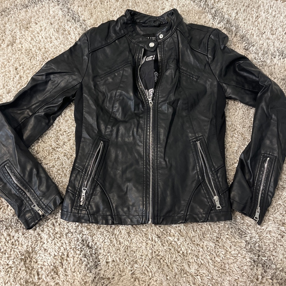 Guess faux leather jacket